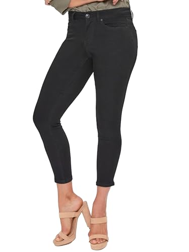 Royalty For Me Womens Women's Petite Hyperdenim Super Stretchy Essential Jean3