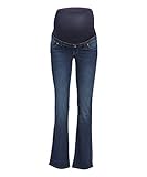 Rumor Has It Over-Belly Maternity Flare Jeans (Medium, Dark)