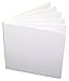 Ashley Productions Hardcover Blank Book, 6" x 8" Portrait, White, Pack of 10