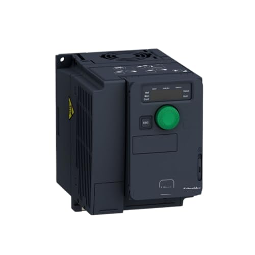 WLUAYITC 3-Phase Variable Frequency Drive, ATV320U15N4C 1.5KW 4.1A 50Hz-60Hz, Built-in PLC, 380-500V ATV320 Motor Speed Control