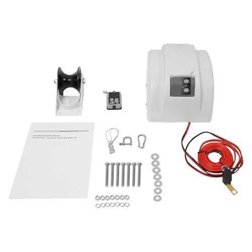 Winche eléctrico ancla 45 lbs con control remoto