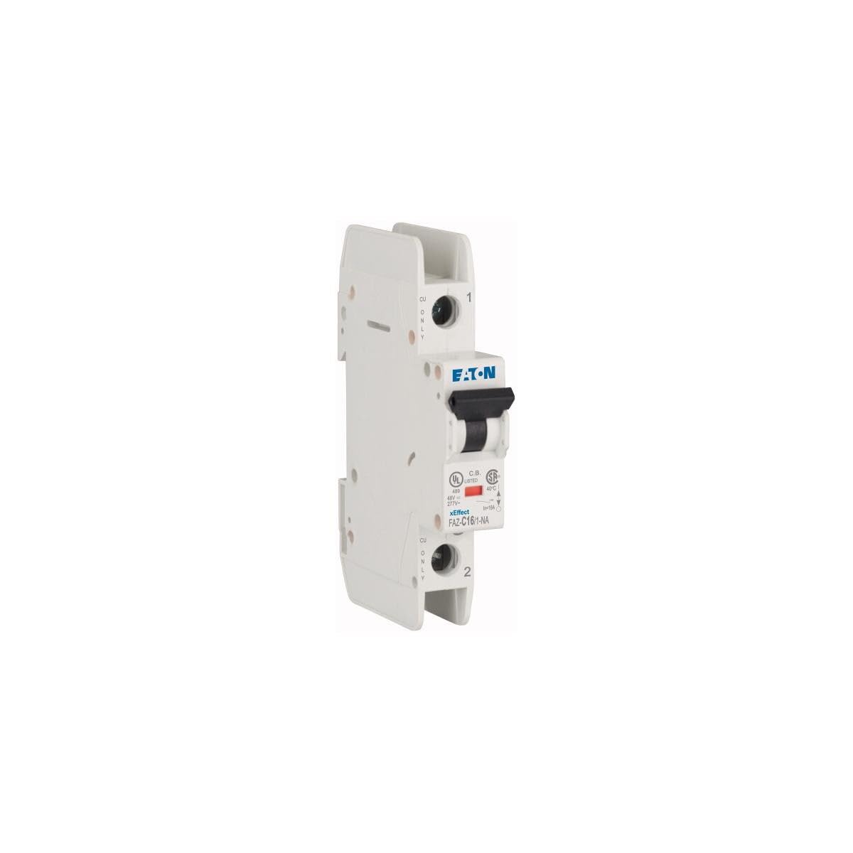 Eaton FAZ-C16/1-NA Interruptor Magnetotérmico FAZ, 16A, 1P, Curva C, NA