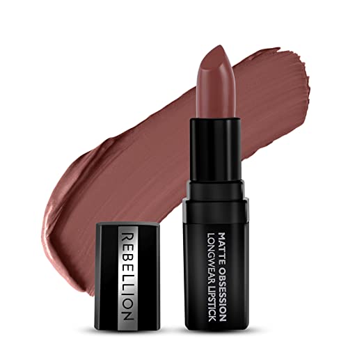 Buy Rebellion Matte Obsession Long Wear Lipstick | Mix Brown