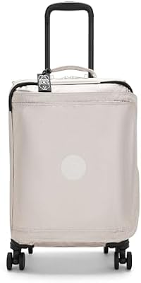 Kipling Spontaneous S Equipaje con Ruedas de Cabina Pequeño, Equipaje de Mano, Metallic Glow (Plata)