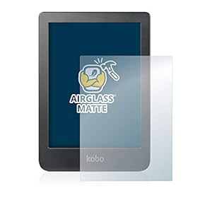 brotect Pellicola Vetro Opaca Compatibile con Kobo Clara HD (6″) Protezione Schermo [Anti-Riflesso, Durezza 9H]