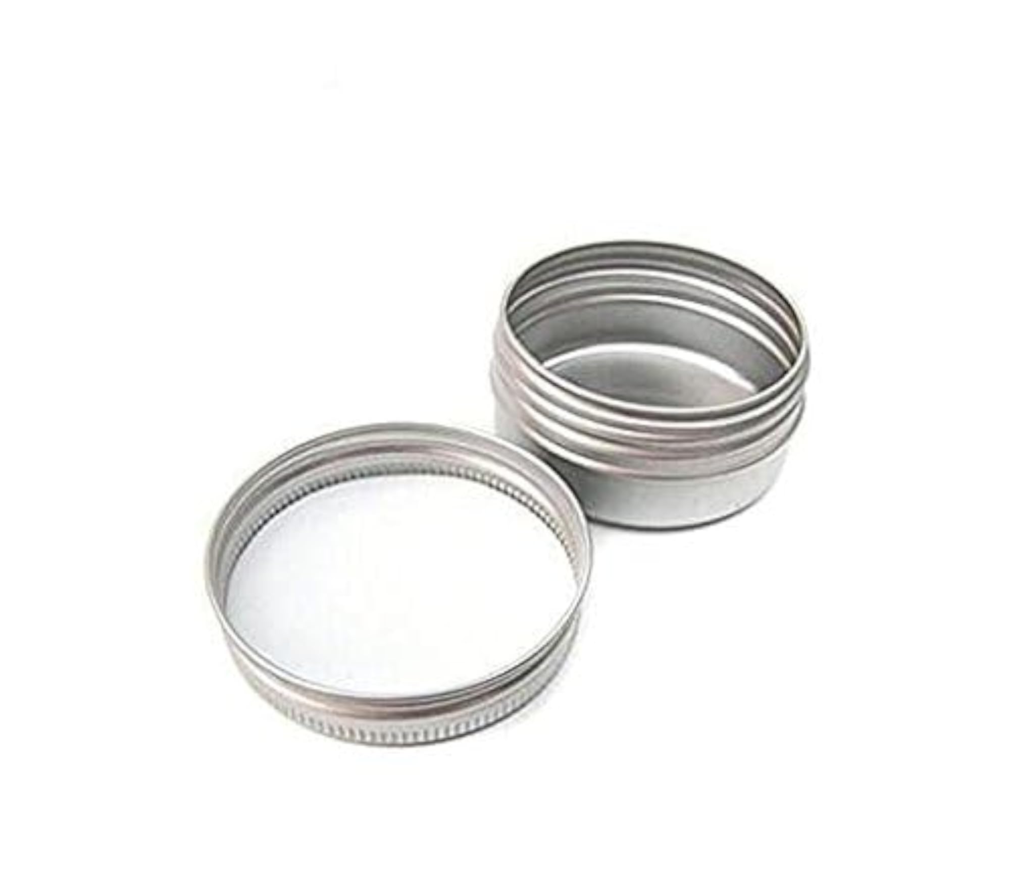 30ml Aluminum Tin Jars with Round Pot Screw Cap Lid, Perfect for Storage