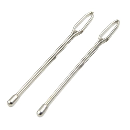 Générique Filetage à Cordon - Insertion de Corde métallique, Outil de Traction Flexible | Faisseur de chaînes de vêtements, fixateur de Cordons Rapides, à Aiguille pour Pantalons à Capuche