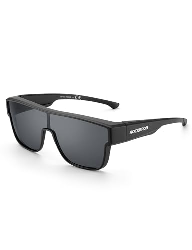 Lunettes de soleil polarisées ROCKBROS UV400 TR90 25g pour homme et femme