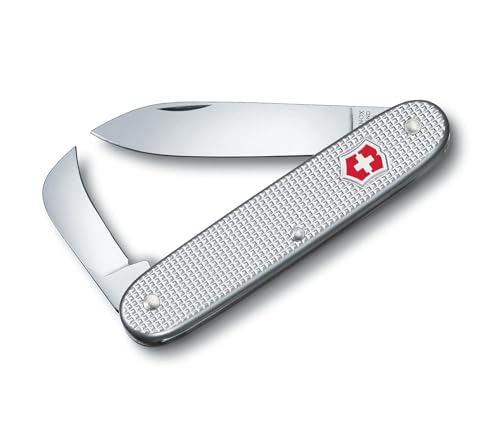 Victorinox Schweizer Taschenmesser, Swiss Army 2 Alox, Multitool, Swiss Army Knife mit 2 Funktionen, Klinge, Hakenklinge Victorinox Schweizer Taschenmesser, Swiss Army 2 Alox, Multitool, Swiss Army Knife mit 2 Funktionen, Klinge, Hakenklinge
