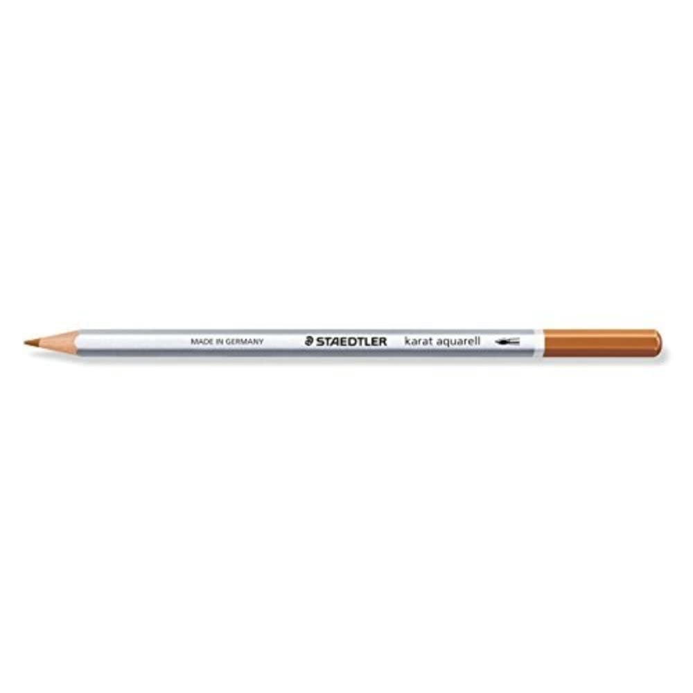 Staedtler Karat Aquarell 125-73 Professional Watercolour Pencils - Burnt Sienna (Pack of 6) โ image 1