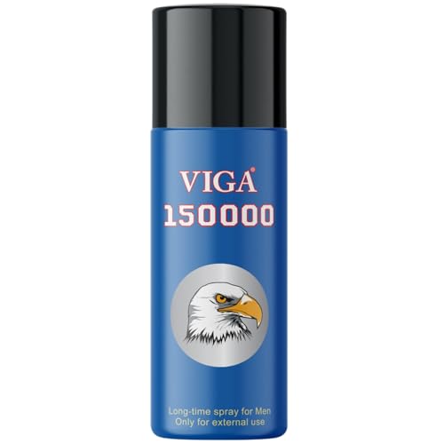 Image of Super Viga 150000 Delay Spray for Men with Vitamin E, Men's Personal Care, Refreshing Formula, Easy Spray Application, External Use Only, 45 ml (1.52 Fl Oz)