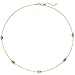Produktbild Jobo Damen Collier Halskette Kette 585 Gold Gelbgold 2 Amethyste 2 Citrine 1 Blautopas