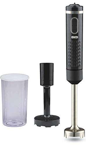 Elco PB-3811-3, Batidora De Mano Con 800W, 2 Velocidades, Incluye Vaso Medidor 0.6L, accesorio pasa-puré.