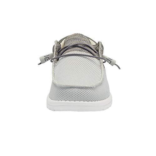 Hey Dude Men's Wally Sox Funk Slate Size 9 | Menâ€™s Shoes | Men's Lace Up Loafers | Comfortable & Light-Weight