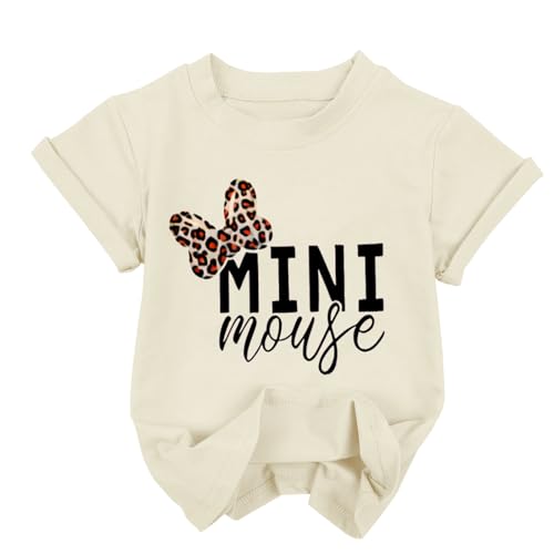 Image of Mommy and Me Matching Shirt Outfit Mama Mini Leopard Love Heart Tshirt Mom Daughter Family Matching Set Clothes