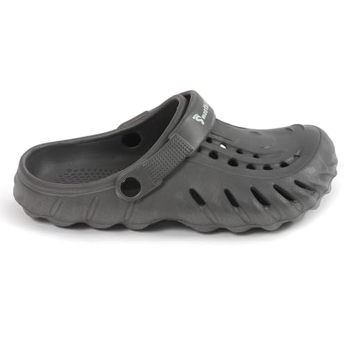 Image of Men's Classic Casual Clogs /Sandals with Adjustable Back Strap for Adult | Comfortable & Light Weight | Stylish & Anti-Skid | Waterproof & Daily Mules for Gents & Boys