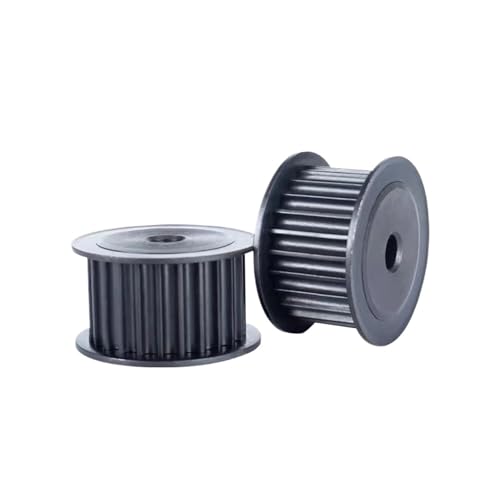 Polea de transmisión HTD 8M de 17T en acero anti Deslizamiento para correas de 30mm