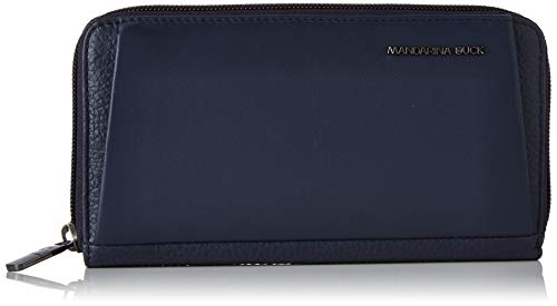 Preisvergleich Produktbild Mandarina Duck Damen Athena Geldbörsen, Blau (Dress Blue), 10x21x28.5 cm