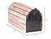 Real Cedar, Standard Thickness (1/2 Inch Thick Slats) Cedar-Wrapped Mailbox - (This is 1 of 3 Different Cedar-Wrapped mailboxes That we Manufacture)