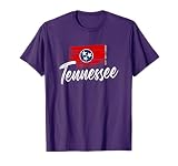 Tennessee Flag Tennessean Tennessee Flag State Pride T-Shirt