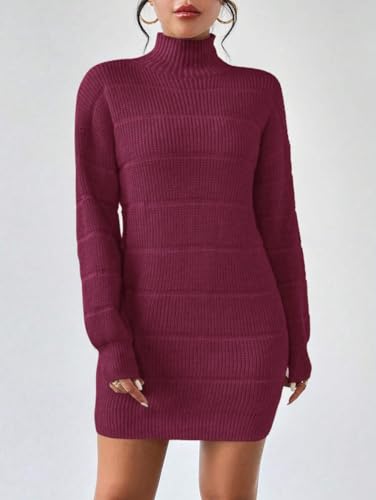Image of LIGHT DOT Women's Winter Sweater Dress Pullover Bodycon