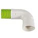 Tubo condizionatore d'aria Aria Condizionata Tubo Flessibile Da 75 Mm Con Canalizzatore Verticale Air Tubo Ventilazione Ventilazione Connettore Di Plastica Connettore Air Vent Per La Casa Tubo Estratt