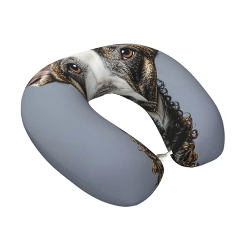 Almohada de espuma viscoelástica para viaje en U miniatura 6