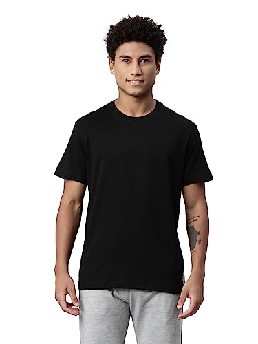 Levi's 025 Men's Premium Soft Cotton Solid T-Shirt - Round Neck, ...