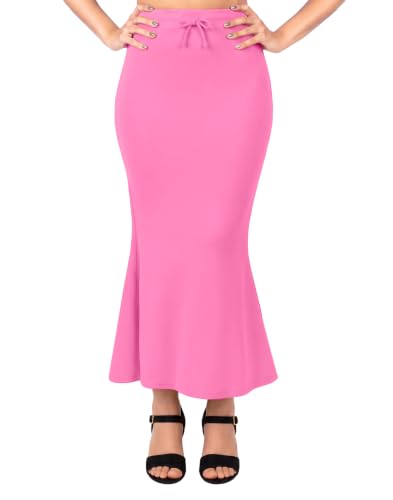 Image of Saree Shapewear Petticoat for Women, Stretchable Saree Shaper, Mermaid Fit Petticoat, 4-Way Stretch Saree Petticoat, Drawstring Waist