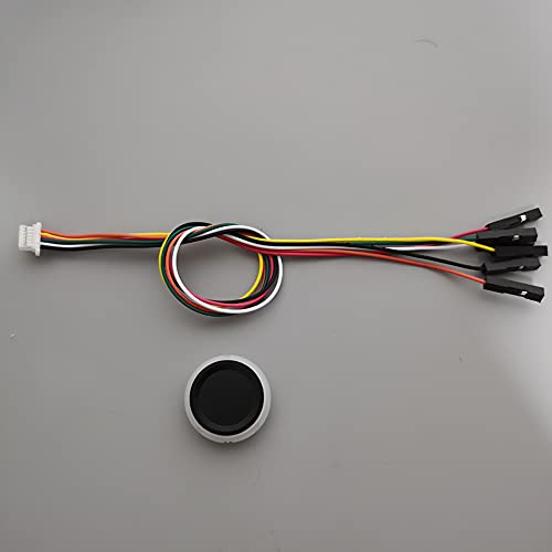 Módulo sensor de huellas dactilares AS608 con luz circular para desarrollo STM32 5