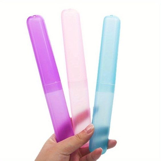 Zulaxy Toothbrush Container Cover Cap Holder for Adults and Family Pack of 4, Travel Brush Cap, Outdoor, Home Use, Protect from Germs & Bacteria, Oral Hygiene Care (Multicolor) (B0D9BT4XMW) Amazon Price History, Amazon Price Tracker