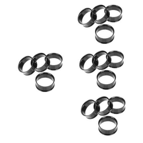 GALPADA 16 Peças Medidores Para Ouvidos Medidores De Túneis De Orelha Maca De Túneis De Ouvido Plugu