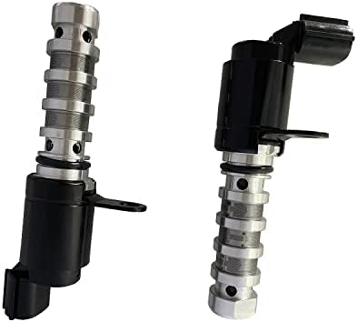 Engine Variable Valve Timing (VVT) Solenoid Replacemtnt For 12-16 Santa Fe Sport 12-15 Sonata 11-13 Forte Koup 11-16 Optima 12-15 Sorento 11-16 Sportage Exhaust Intake 2 pcs one set L4 2.0L 2.4L