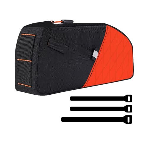 Genérico Bolsa para Bicicleta De Carretera | Bolsa Impermeable para Marco De Bicicleta - Alforja para Ciclismo Fitness Camping Senderismo Aventuras Outdoor Montaña Entrenamiento Turismo Urbano