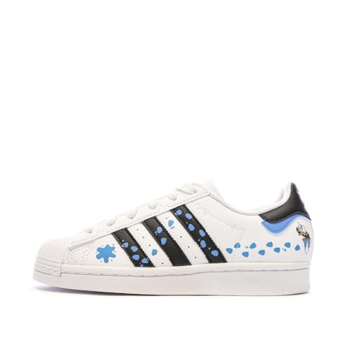 adidas Superstar IG6263 Kinder-Sneaker, Weiß/Schwarz, weiß, 37...