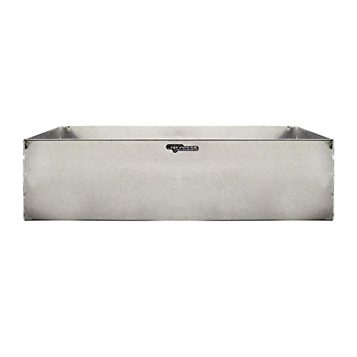 Pit Posse 436 Triple Utility Fuel Jug Rack Holder Shelf 34.5" Fits 3 Five Gallon Jugs - Made in USA - Enclosed Race Trailer Garage Shop Storage Workspace Aluminum Organizer (Silver) by Pit Posse - Used condition - Image 6