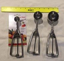 Perfect little scoop for mini meatballs!