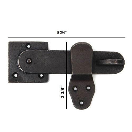 Van Dyke'S Restorers 02917233 5 3/4 Inch Iron Gate Latch thumb #1