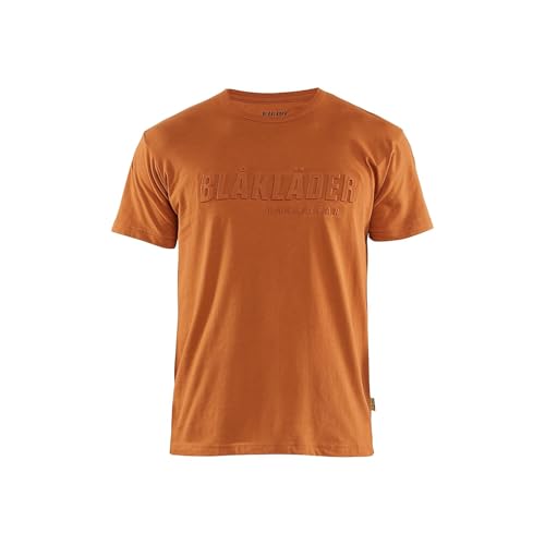 T-shirt de travail imprimé 3D Blaklader 3531 rouille taille 4XL pour chantier