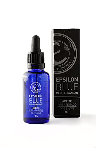 Epsilon Aceite Pre Afeitado Blue Mediterranean 30ml, Estándar, Único