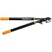 Fiskars PowerGear Amboss-Getriebe-Astschere 80cm, Schnittleistung: 55 mm