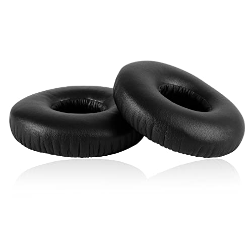 Laipuke 1 Paire Coussinets d'oreille Compatible avec Casques Teufel Airy avec Supression de Bruit Mousse à Mémoire et Couverts en Cuir Protéine (Noir) Cover