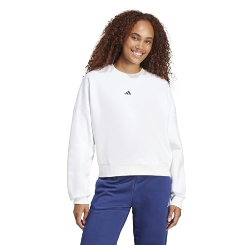 adidas Essentials 女士舒适抓绒卫衣