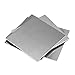 COYOUCO 5 Pack 304 Stainless Steel Sheet, 304 Stainless Steel Backer Metal Plates for Crafting, DIY, Kitchen Stove,50x50x1mm