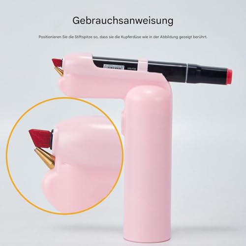 Marqueur aérographe rechargeable pulvérisateur à piles école - 8