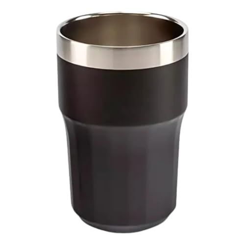 Copo Térmico Inox 384ml Cerveja Tumbler – Parede Dupla Design Premium Conserva Temperatura (Preto)
