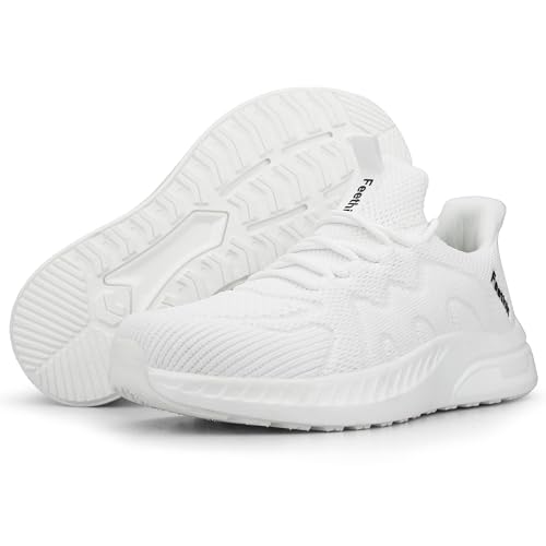Image of Feethit Womens Running Shoes Tennis Walking Shoes Slip on Sneakers Lightweight Gym Shoes for Workout Work Travel Athletic