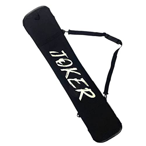 WEALTHY73 Portable Universal Veneer Elastic Protective Sleeve Snowboard Equipment Storage Bag Shock-Resistant SBR Elastic Fabric Comfortable and Wear-Resistant,Black,145CM