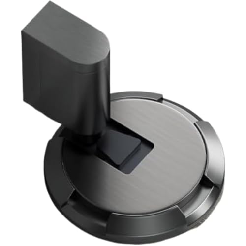 Quirix ドアストッパー アンチ衝突ドアストップ マグネット 折り畳みドアストッパー 地面吸引ドアストップ 強力固定 室内 玄関 ドア止め 扉止め 滑り止め 耐風性高い耐久性ゴム底 片足で操作可能 簡単取付 接着剤付き 家庭やホステルやオフィスの入り口
