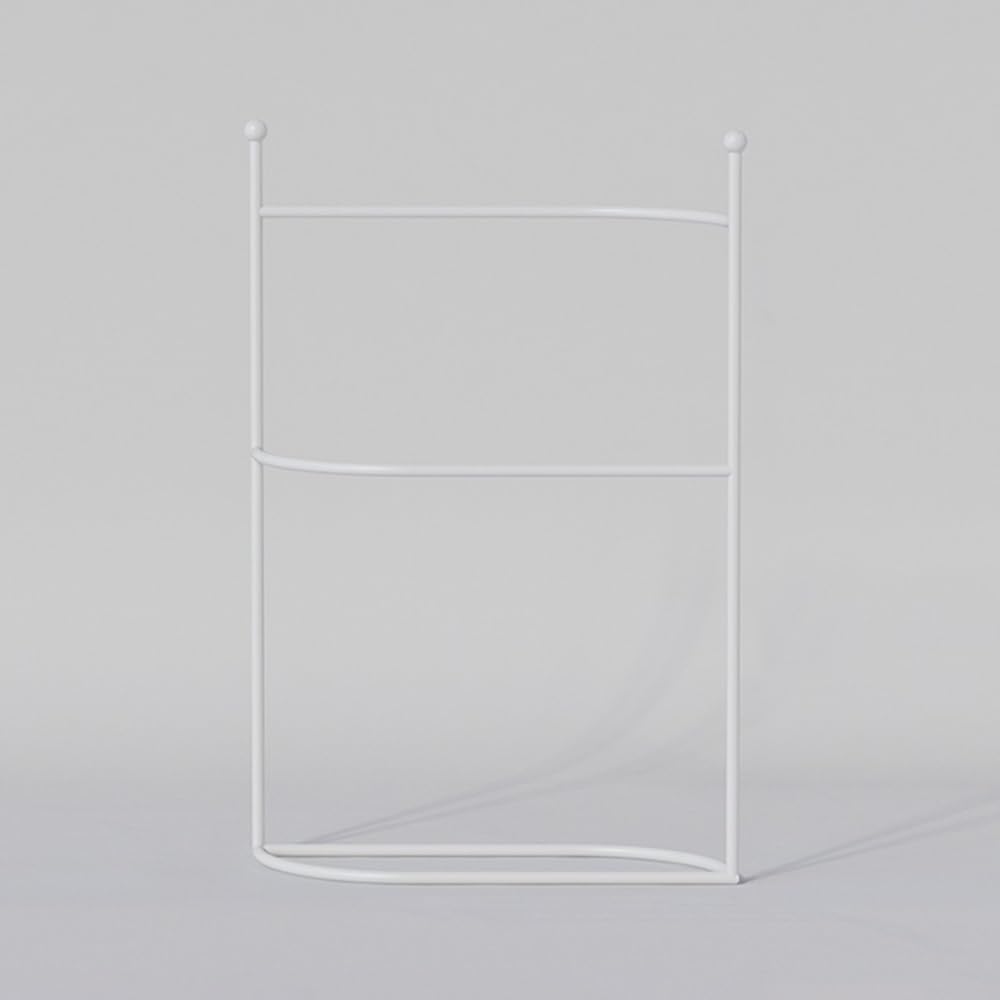 towel rail Bathroom Towel Rack Punch-free Storage Floor-standing(White)